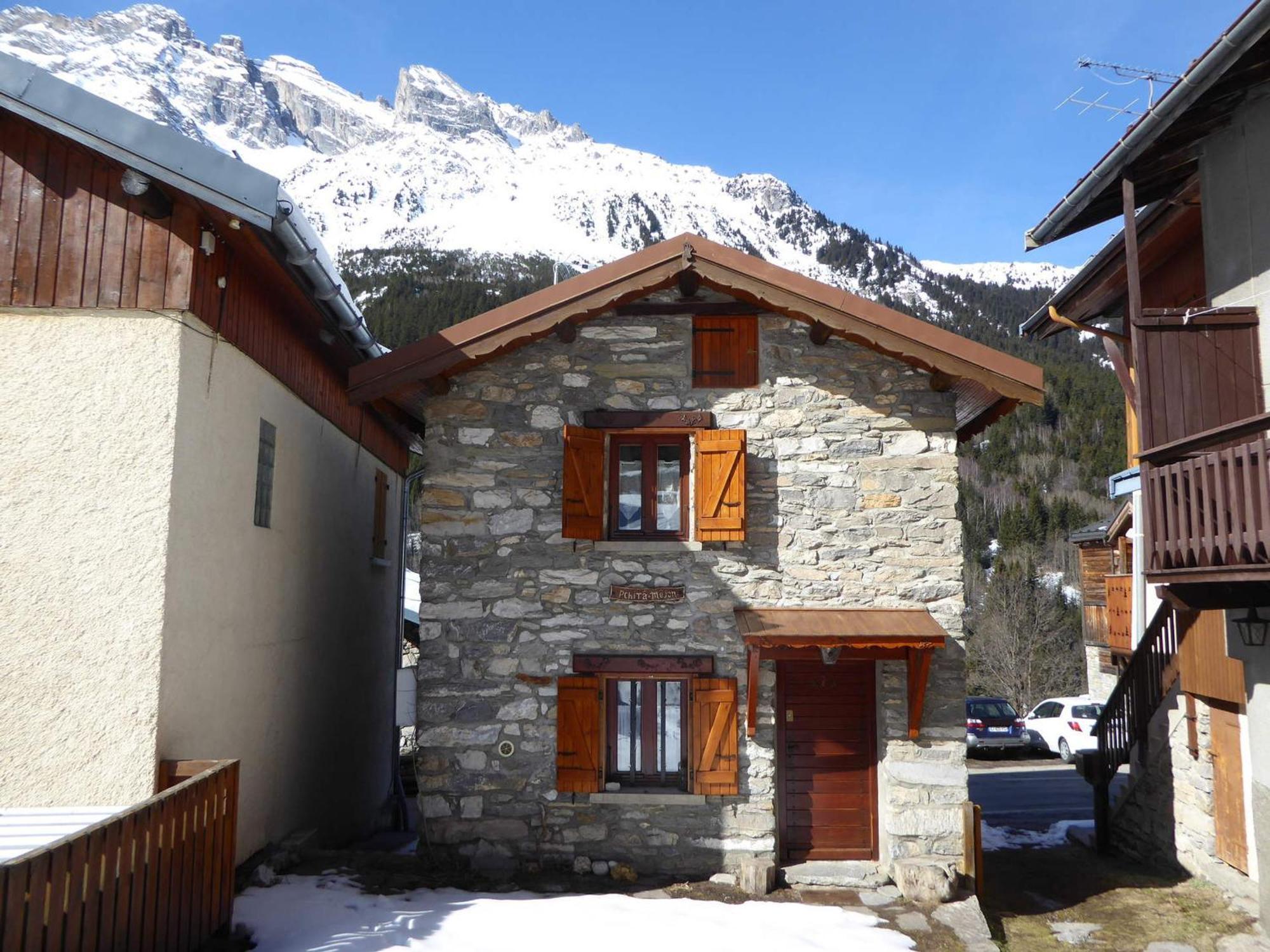 Charmant Chalet En Pierre Et Bois A Pralognan-La-Vanoise, Proche Commerces Et Telepherique - Fr-1-464-16ヴィラ エクステリア 写真